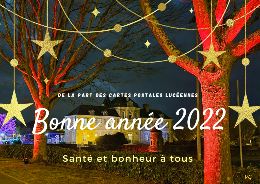 Bonne année 2022, santé et bonheur à tous