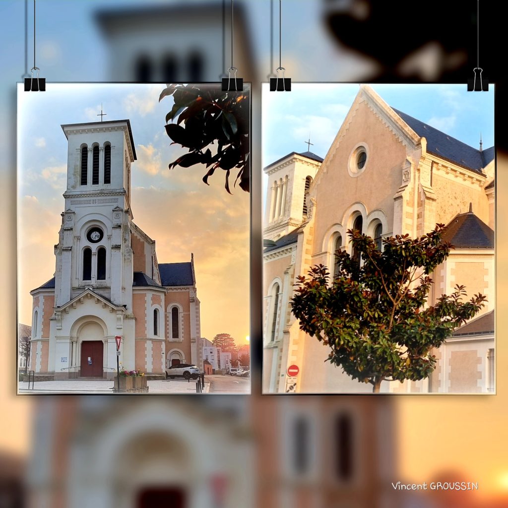 Église de Sainte-Luce-sur-Loire - 44980
Un soir de mars 2022